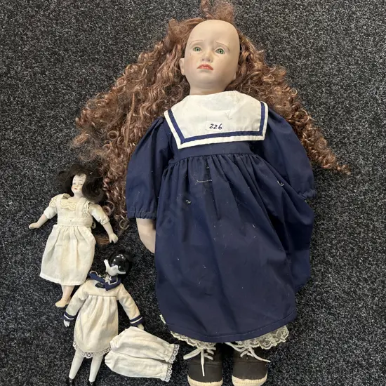 Selection Of Porcelain Dolls (as found)