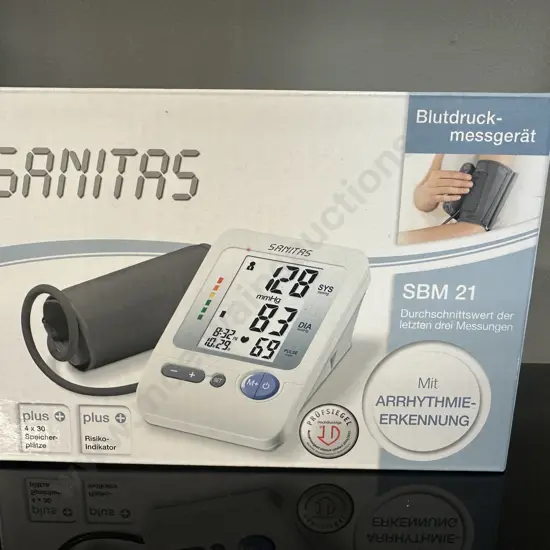 Sanitas Upper Arm Blood Pressure Monitor SBM21