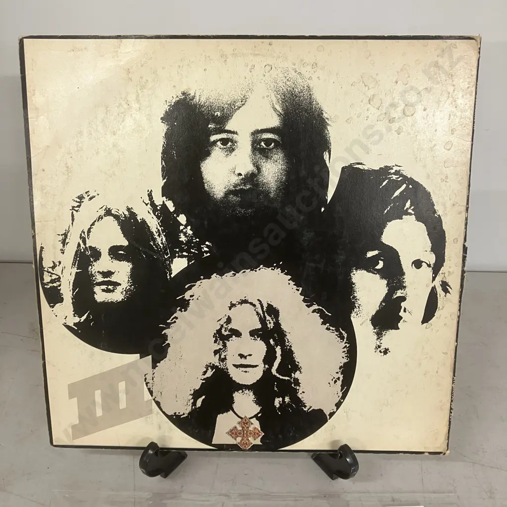 Rare Led Zeppelin - Led Zeppelin III Misprint Album, Gatefold Vinyl LP, 1970 New Zealand Pressing, Atlantic SD 7201 Image 1++