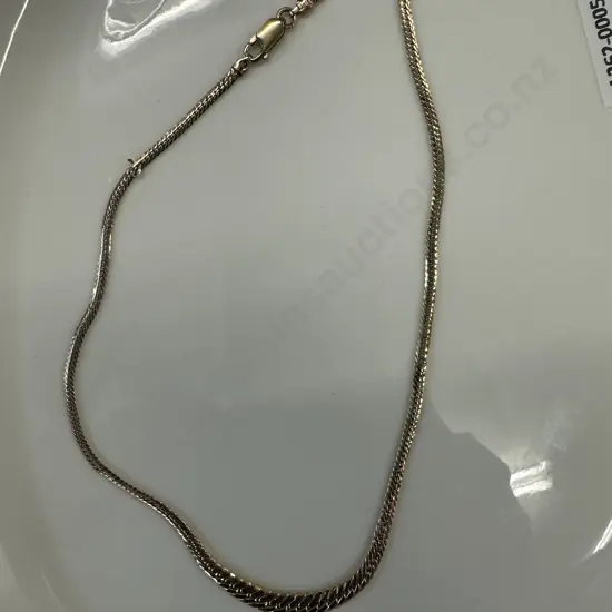 Stamped Italy Gold Chain Necklace (as found)