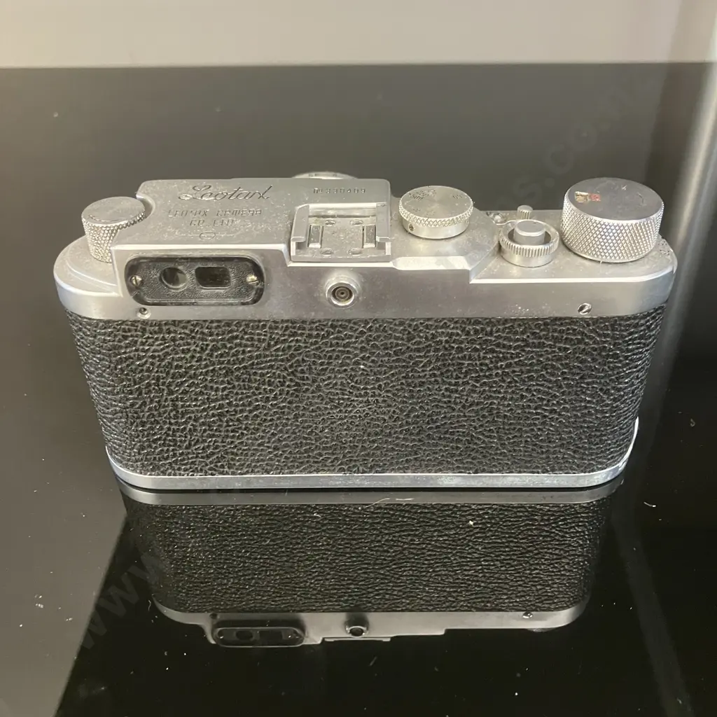Showa Kogaku Leotax T2L " ELITE " Rangefinder Film Camera (#330409) With Canon 50mm f1:8 Lens (#261843) From Japan 1959 Image 1++