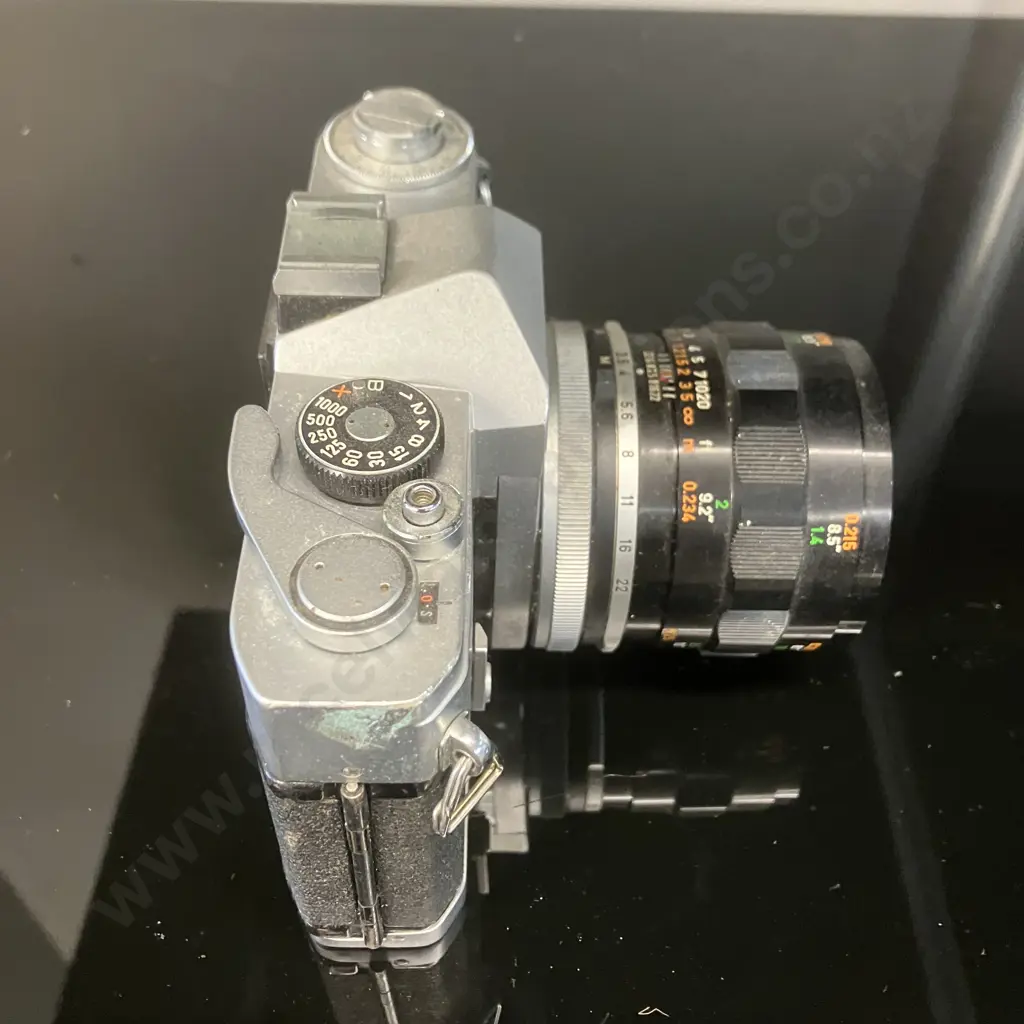 Canon / Bell & Howell FP 35mm Camera (#145499) With Canon FL 50mm f3.5 Macro Lens (#28656) - Japan 1964-1966 Image 1++