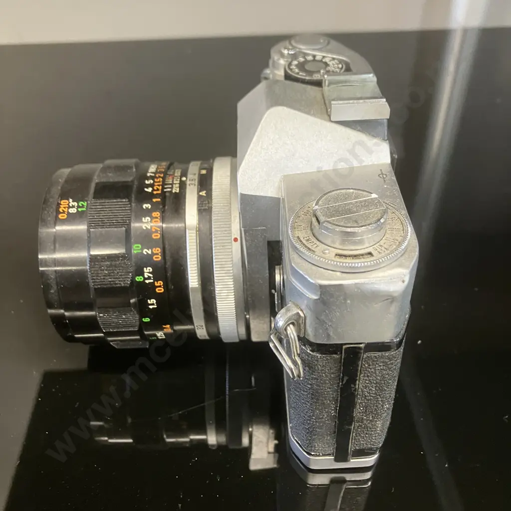 Canon / Bell & Howell FP 35mm Camera (#145499) With Canon FL 50mm f3.5 Macro Lens (#28656) - Japan 1964-1966 Image 1++