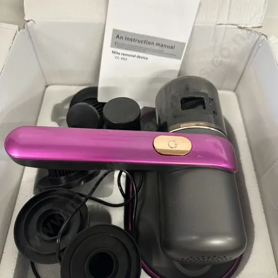 Cordless Mite Removal Instrument/Vacuum Model cc002 