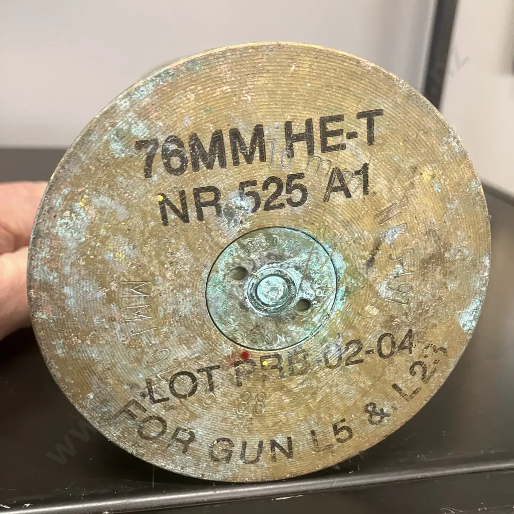 76mm HE-T L5 & L23 Brass Shell Case. H23cm Image 1++