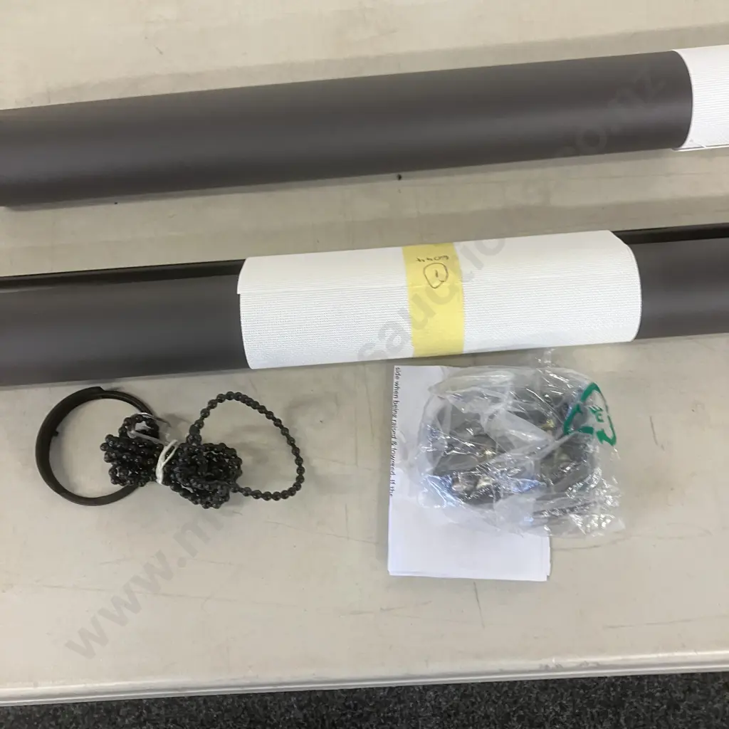 Blinds Factory Direct Blockout Roller Blinds - W96cm & W195cm Image 1++
