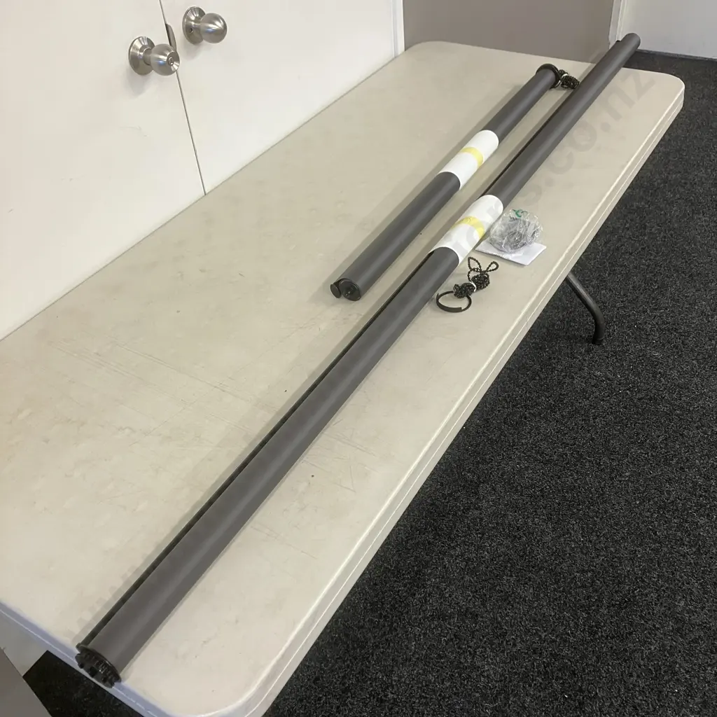 Blinds Factory Direct Blockout Roller Blinds - W96cm & W195cm Image 1++