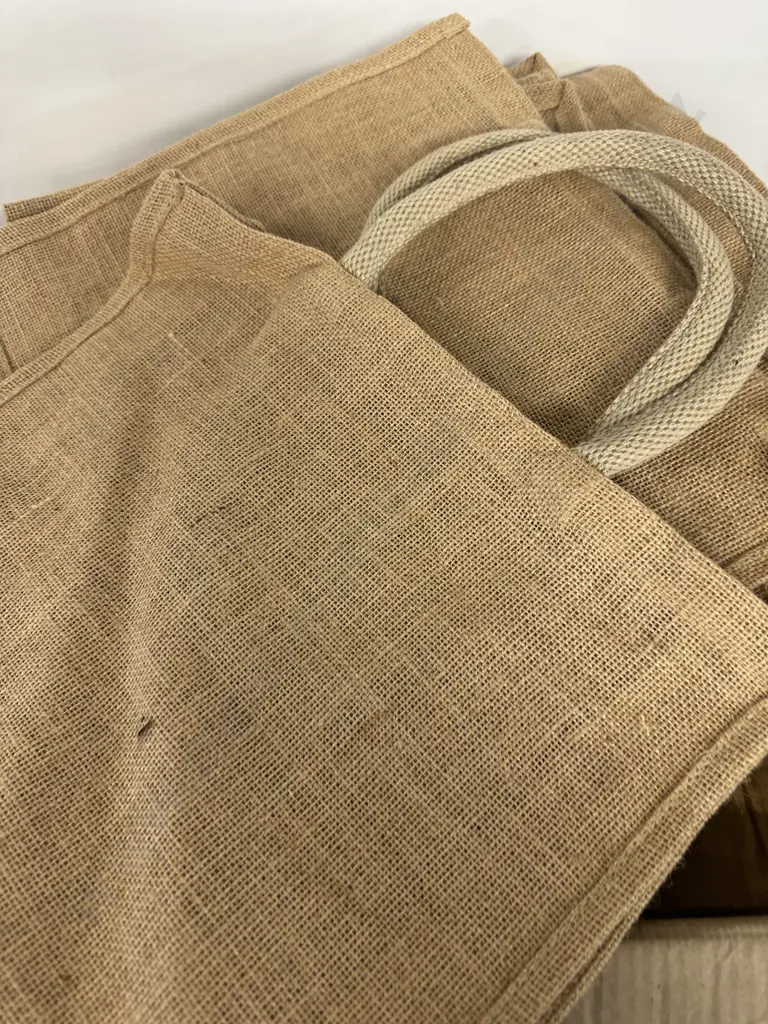 Box Lot Of Jute Bags  Image 1++
