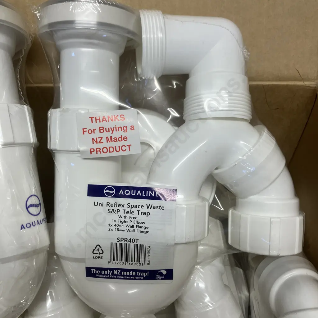 Box Lot of 10 x Aqualine Uni Reflex SP Combi Telescopic Trap #SPR40T Image 1++