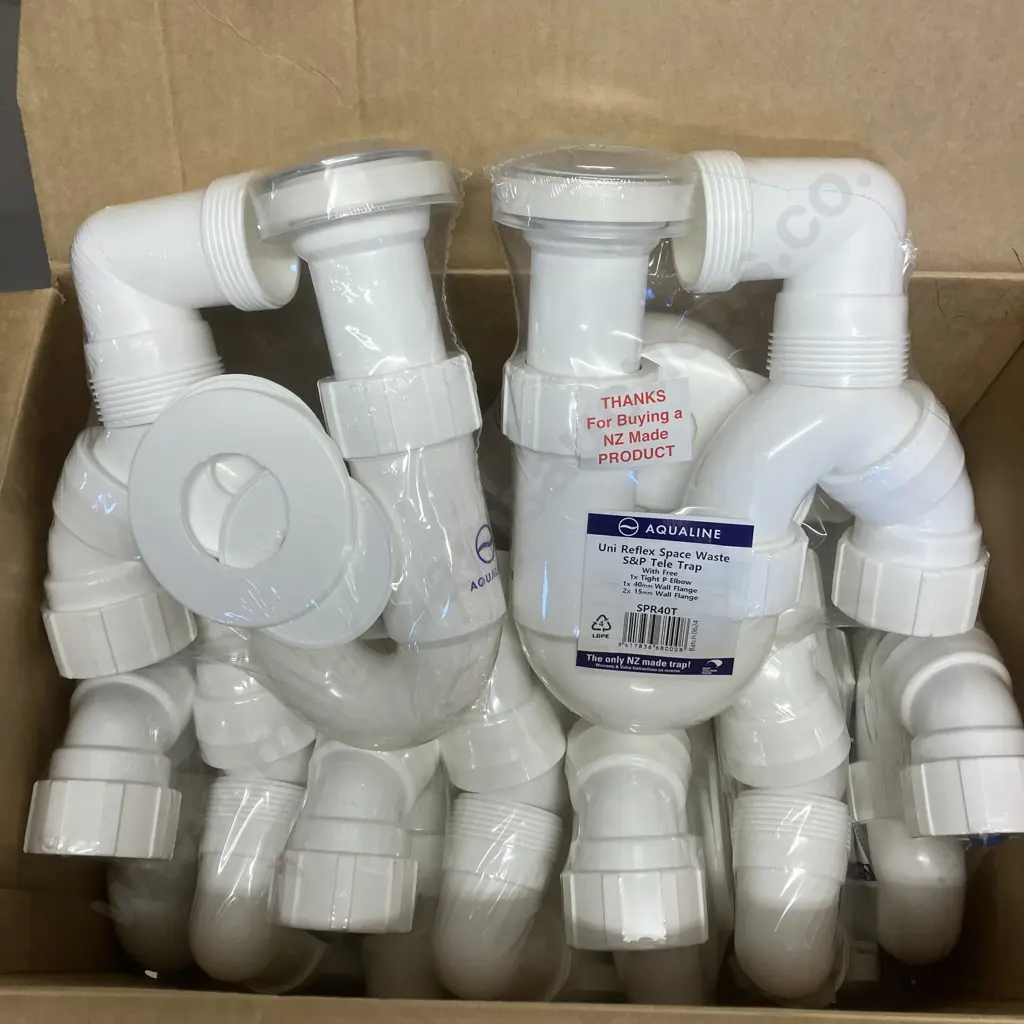 Box Lot of 10 x Aqualine Uni Reflex SP Combi Telescopic Trap #SPR40T Image 1++