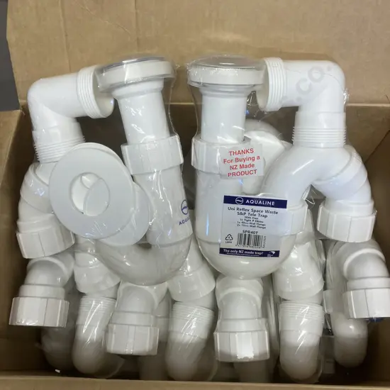 Box Lot of 10 x Aqualine Uni Reflex SP Combi Telescopic Trap #SPR40T