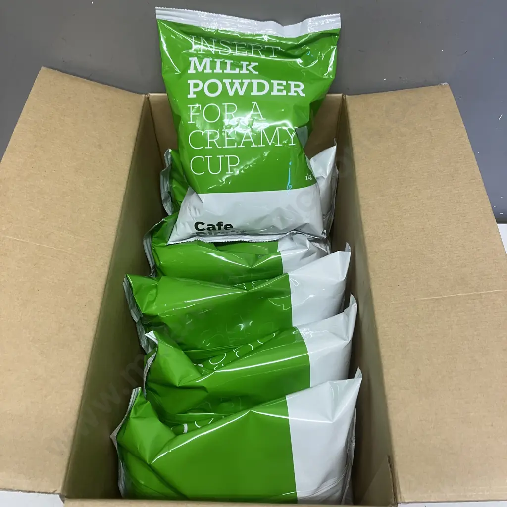 Cafe Direct Milk Powder Blend - Six x 1Kg Bags (Best Before 17/05/2026) Image 1++