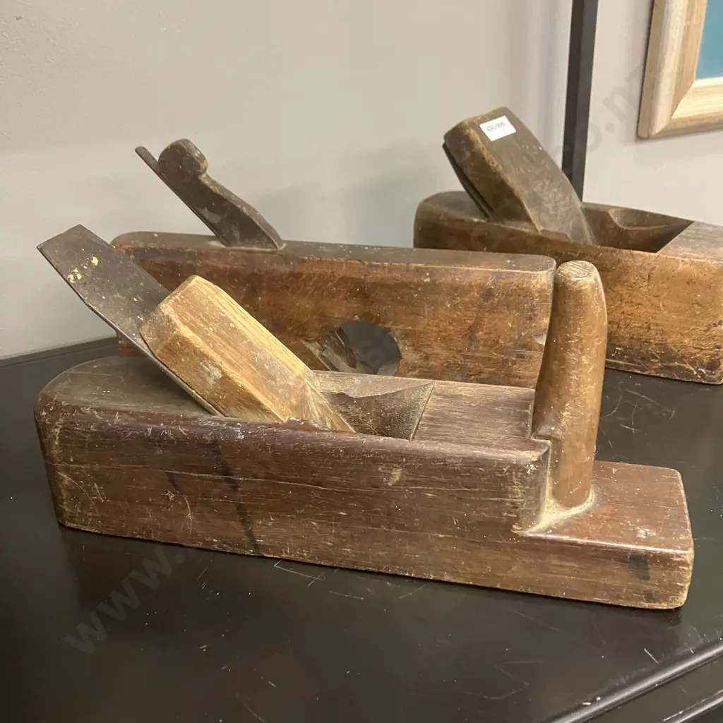 A. Mathieson Glasgow & Edinburgh 'Coffin' Wooden Plane, A. Mathieson & Son Wood Plane, Small Antique Wood Plane Image 1++