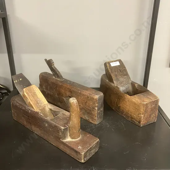A. Mathieson Glasgow & Edinburgh 'Coffin' Wooden Plane, A. Mathieson & Son Wood Plane, Small Antique Wood Plane