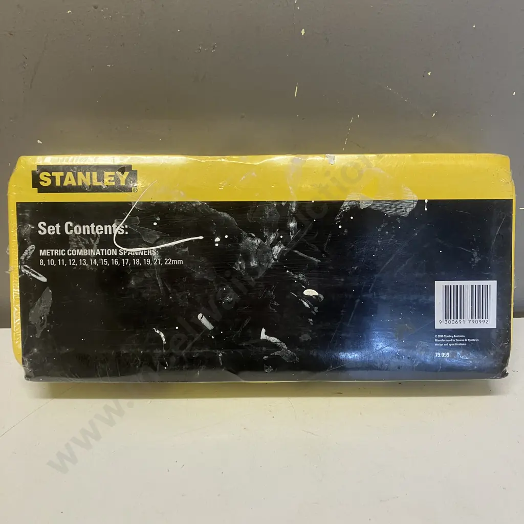 Unopened Stanley 13 Piece Metric Combination Spanner Set 8mm to 22mm Image 1++