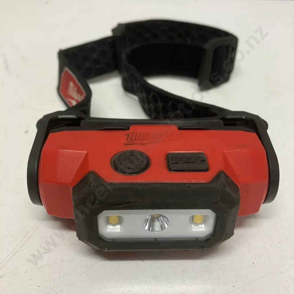 Milwaukee L4 HL USB Rechargeable Hard Hat Headlamp Kit Red Lithium (No Charger) Image 1++