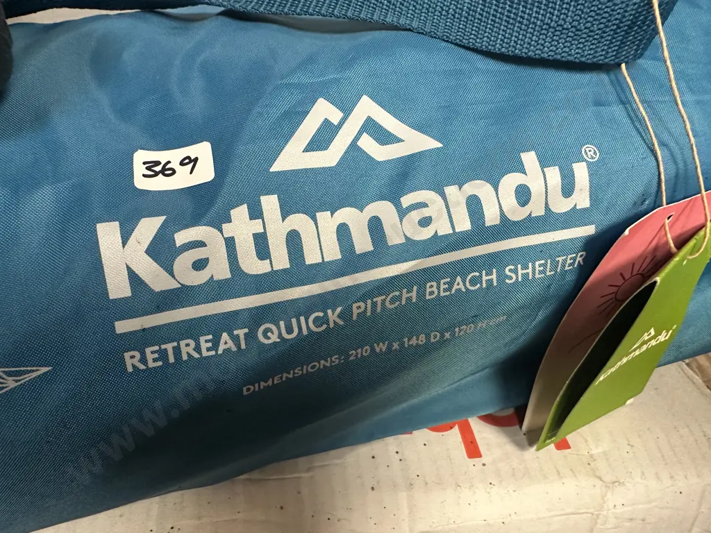 BBQ Tool Set & Kathmandu Retreat Quick Pitch Beach Shelter Image 1++