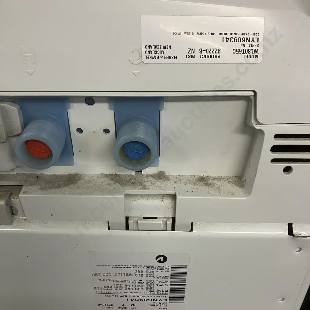 Fisher & Paykel AquaSmart 8Kg Washing Machine - Model WL80T65C, #LYN689341 Image 1++