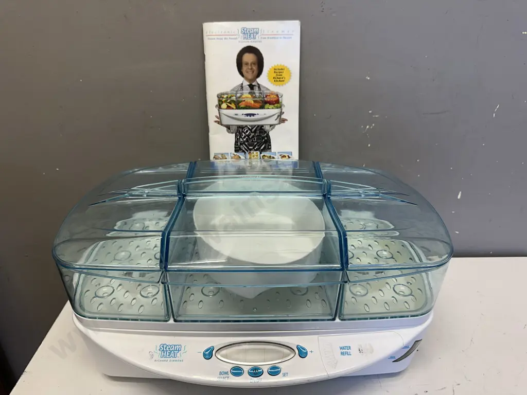 Electronic Steam Heat Steamer With Booklet Image 1++