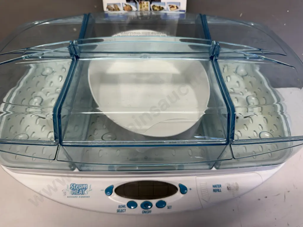 Electronic Steam Heat Steamer With Booklet Image 1++