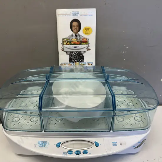 Electronic Steam Heat Steamer With Booklet