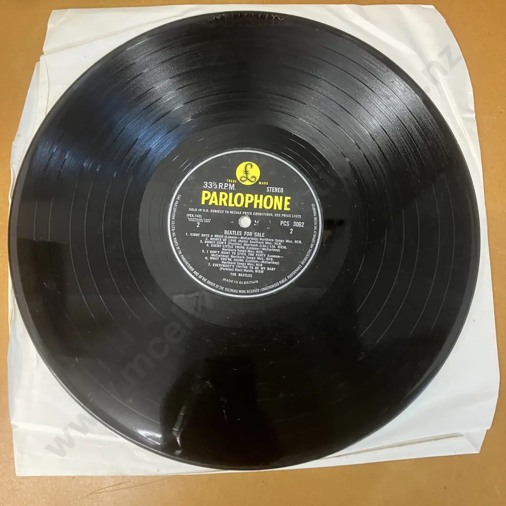Collectable The Beatles - Beatles For Sale LP Stereo Gatefold, 1964 UK First Pressing Parlophone PCS3062. Some Scratches Image 1++