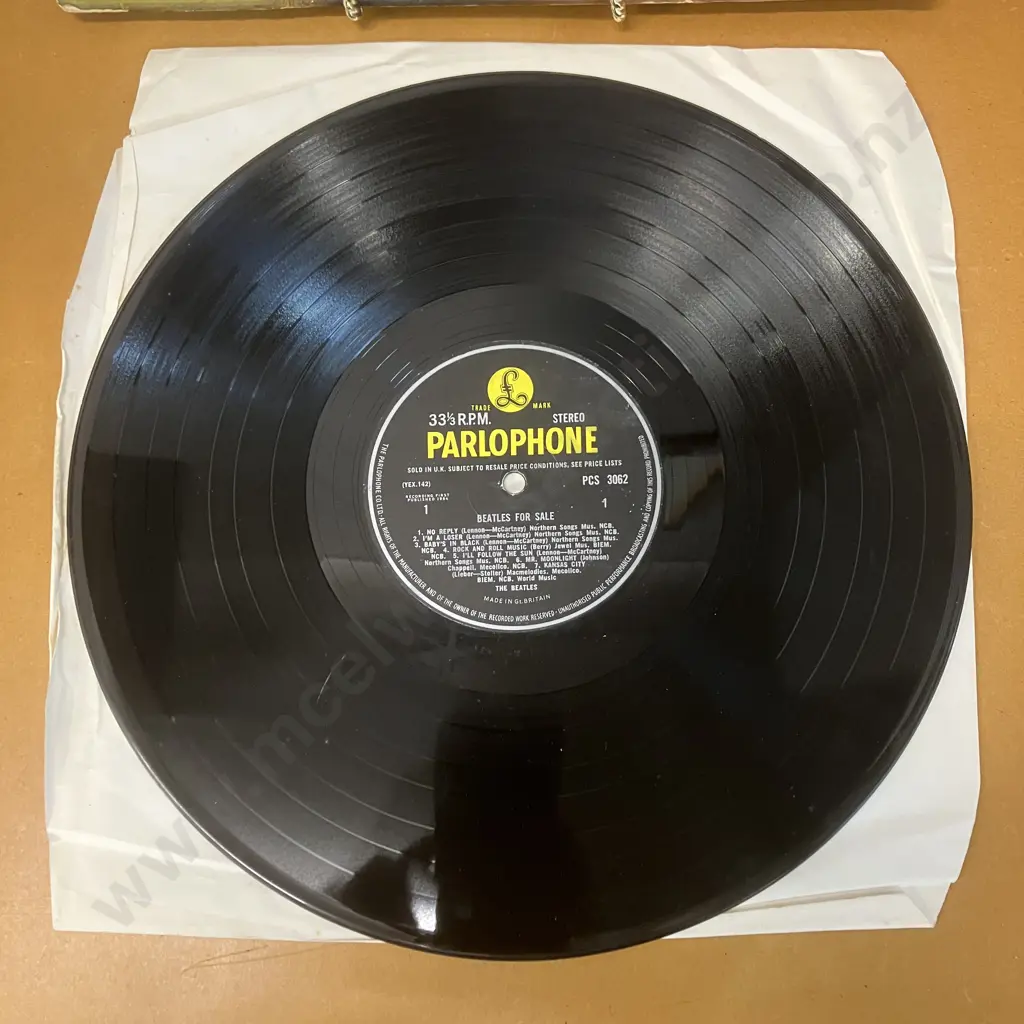 Collectable The Beatles - Beatles For Sale LP Stereo Gatefold, 1964 UK First Pressing Parlophone PCS3062. Some Scratches Image 1++