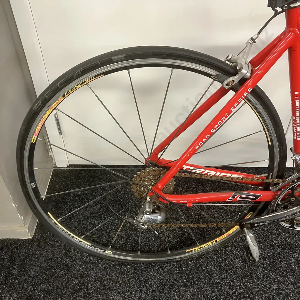 Merida S4 Road Bike, Black / Red / White Colours Image 1++