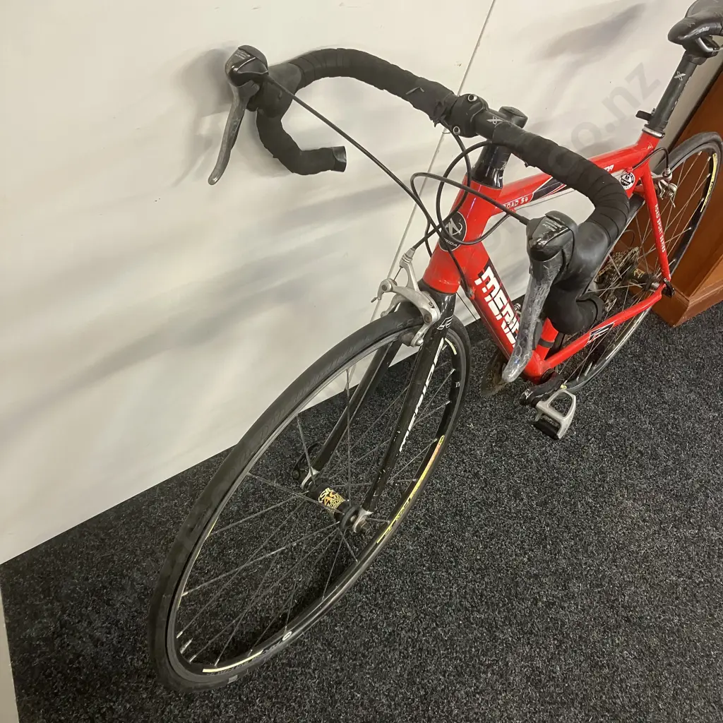 Merida S4 Road Bike, Black / Red / White Colours Image 1++