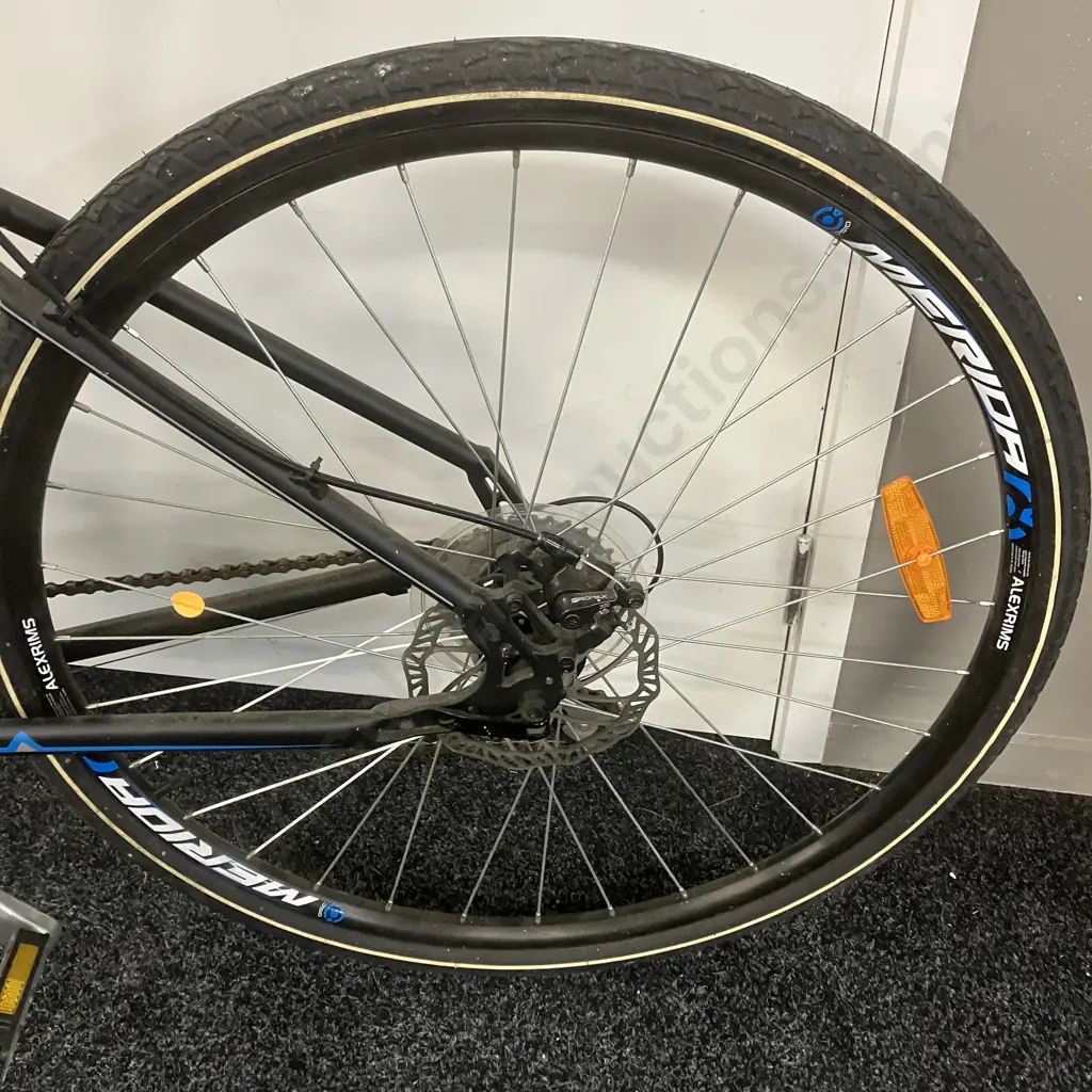 Merida Crossway 20 Ladies Bike - Black / Grey / Blue Colours Image 1++