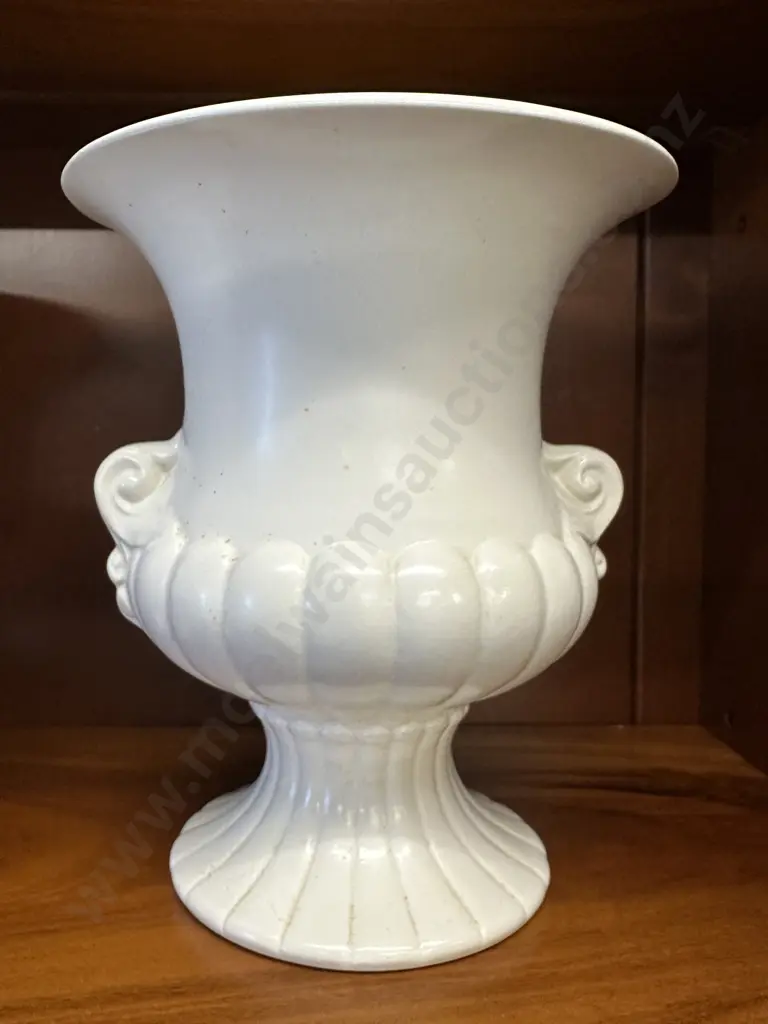 Pair Of Crown Lynn Potteries Classical Urn Vases (one af) Image 1++
