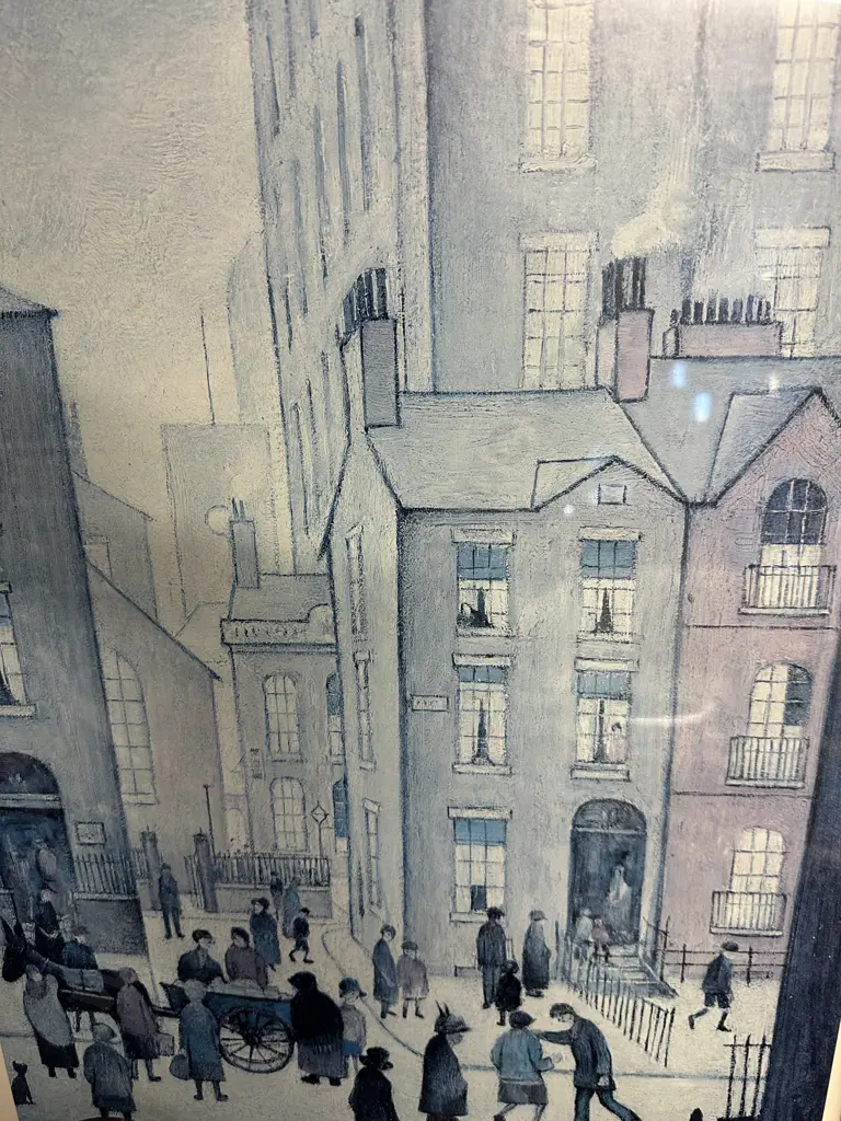 Framed Artwork Signed Print H60,W44cm. Image 1++