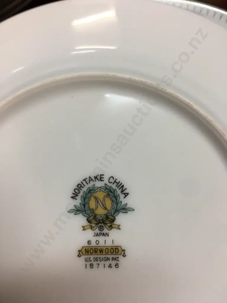 Vintage Noritake Dinner Ware Norwood Design Pattern As Found Condition Including Platters, Gravy Boat & Tureens Image 1++