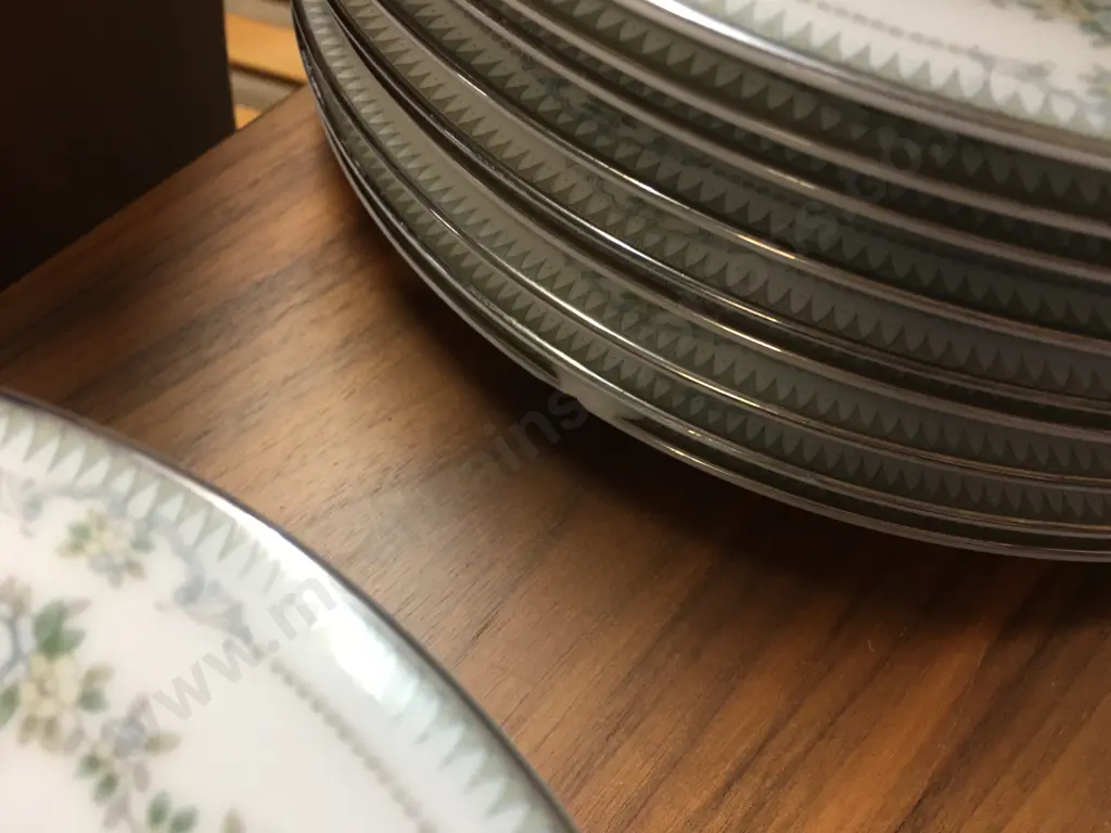 Vintage Noritake Dinner Ware Norwood Design Pattern As Found Condition Including Platters, Gravy Boat & Tureens Image 1++