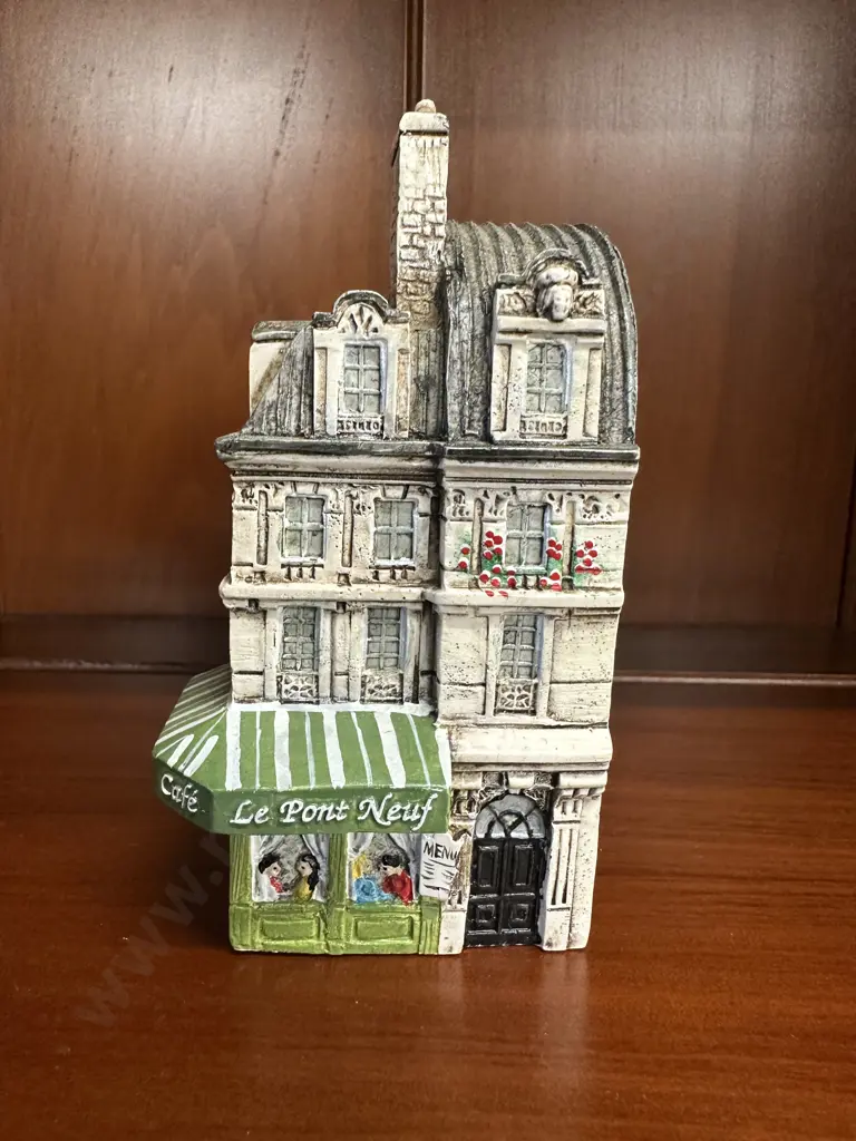 J.Carlton By Dominic Gault Miniature Hand Painted French Paris Bistrot Building #218172 Image 1++