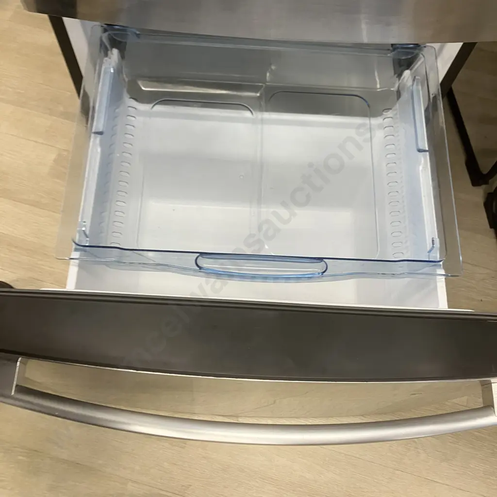 Haier AFL628CX Top Mount Fridge Freezer, 2 Drawer Freezer Compartment, Stainless Steel Image 1++