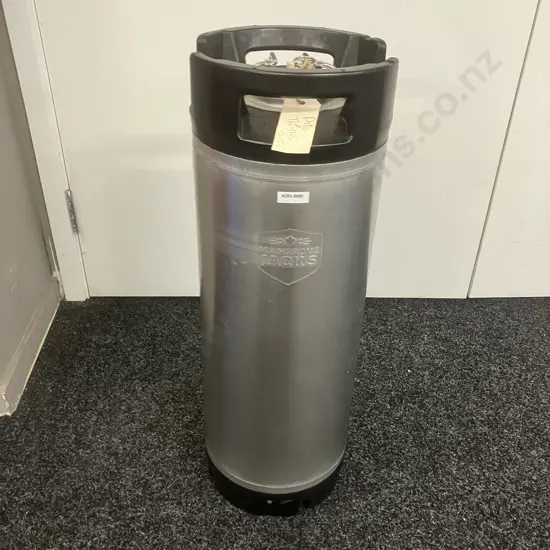 Mangrove Jack's 19 Litre Ball Lock Keg, Double Handle, Rubber Foot