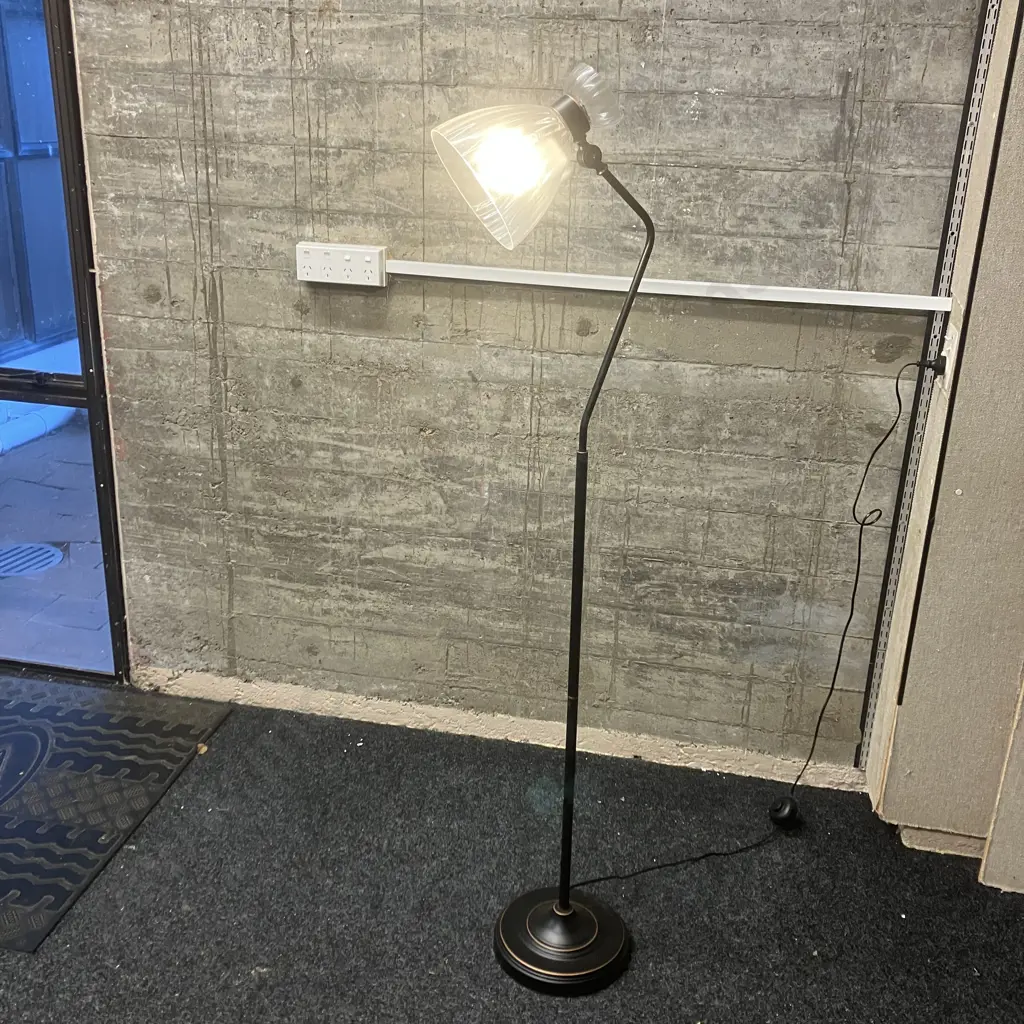 Lighting Plus Stylux Madison Floor Lamp Model F-3089, H159cm (Shade As Found) Image 1++
