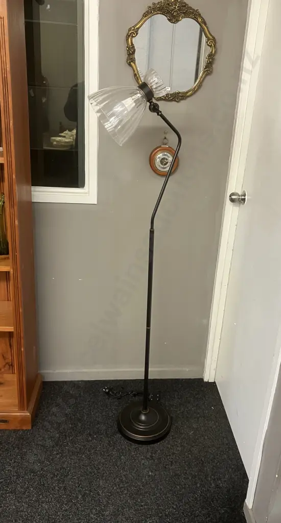 Lighting Plus Stylux Madison Floor Lamp Model F-3089, H159cm (Shade As Found) Image 1++