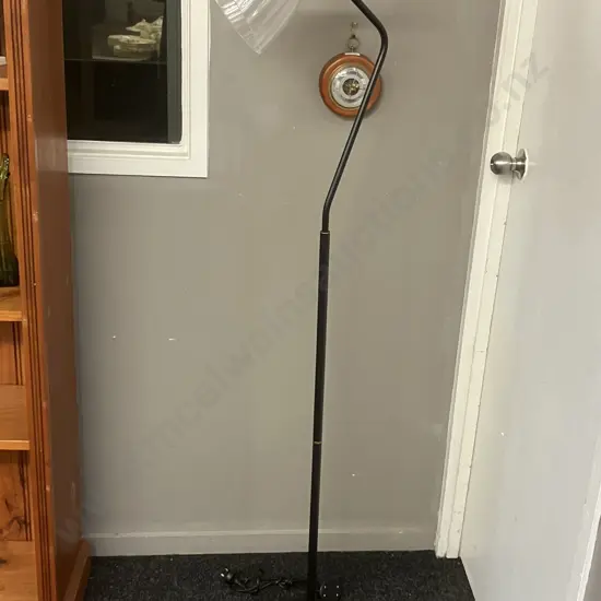 Lighting Plus Stylux Madison Floor Lamp Model F-3089, H159cm (Shade As Found)