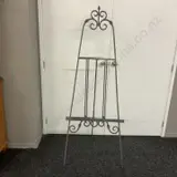 Wrought Ornate Folding Easel. H176cm Image 1++