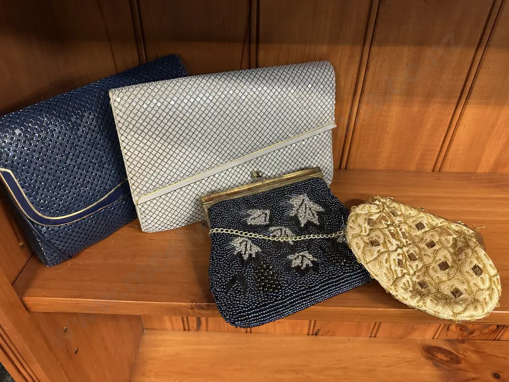 Vintage Clutch & Purses Including Beaded Image 1++