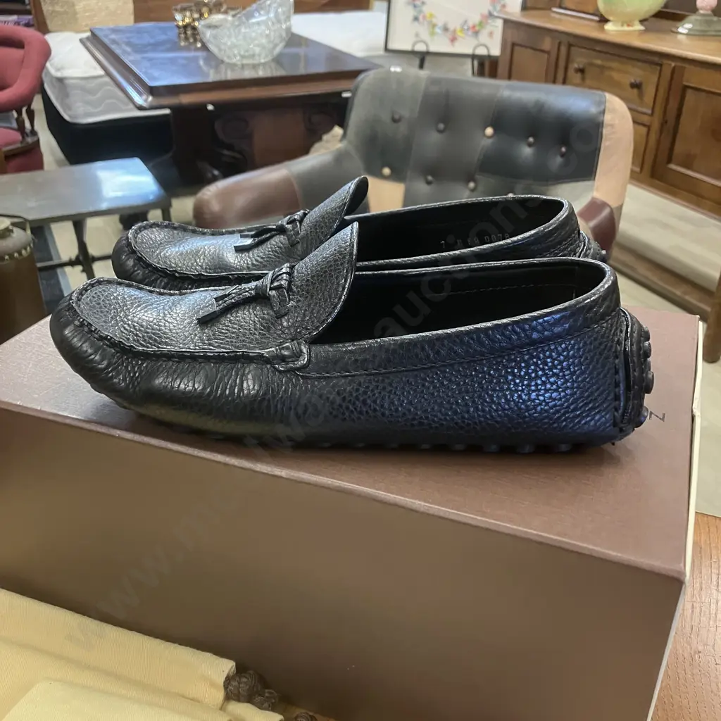 Louis Vuitton Style Driver Moccasin With Dust Bags & Box Image 1++