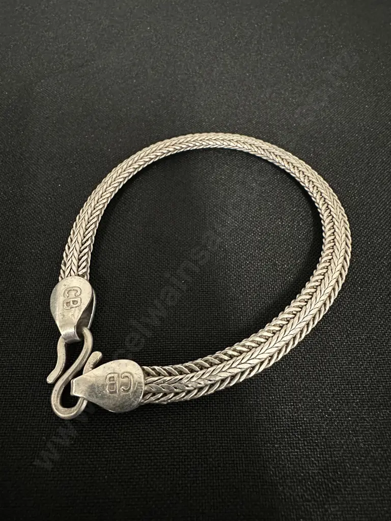 Stamped CB Bracelet Image 1++