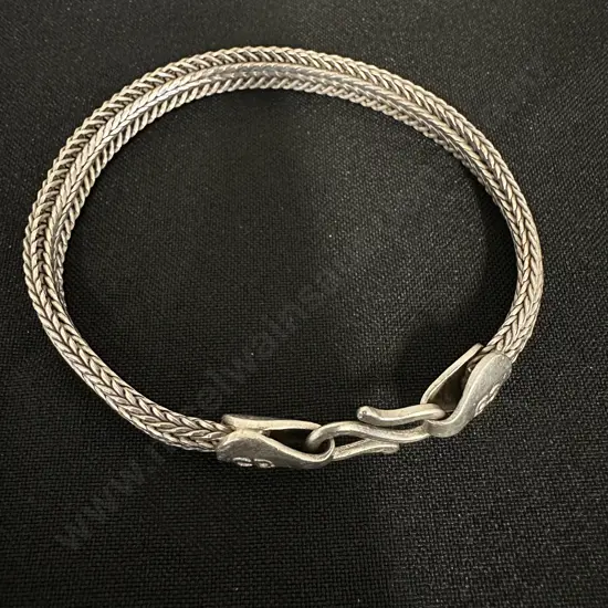 Stamped CB Bracelet