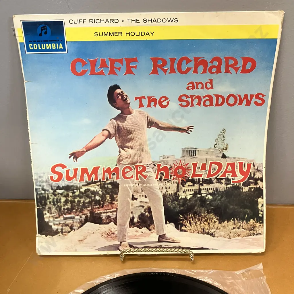 Cliff Richard And The Shadows* ‎– Summer Holiday 1963 HMV NZ Pressing For Columbia SCXM 3462. NM Image 1++