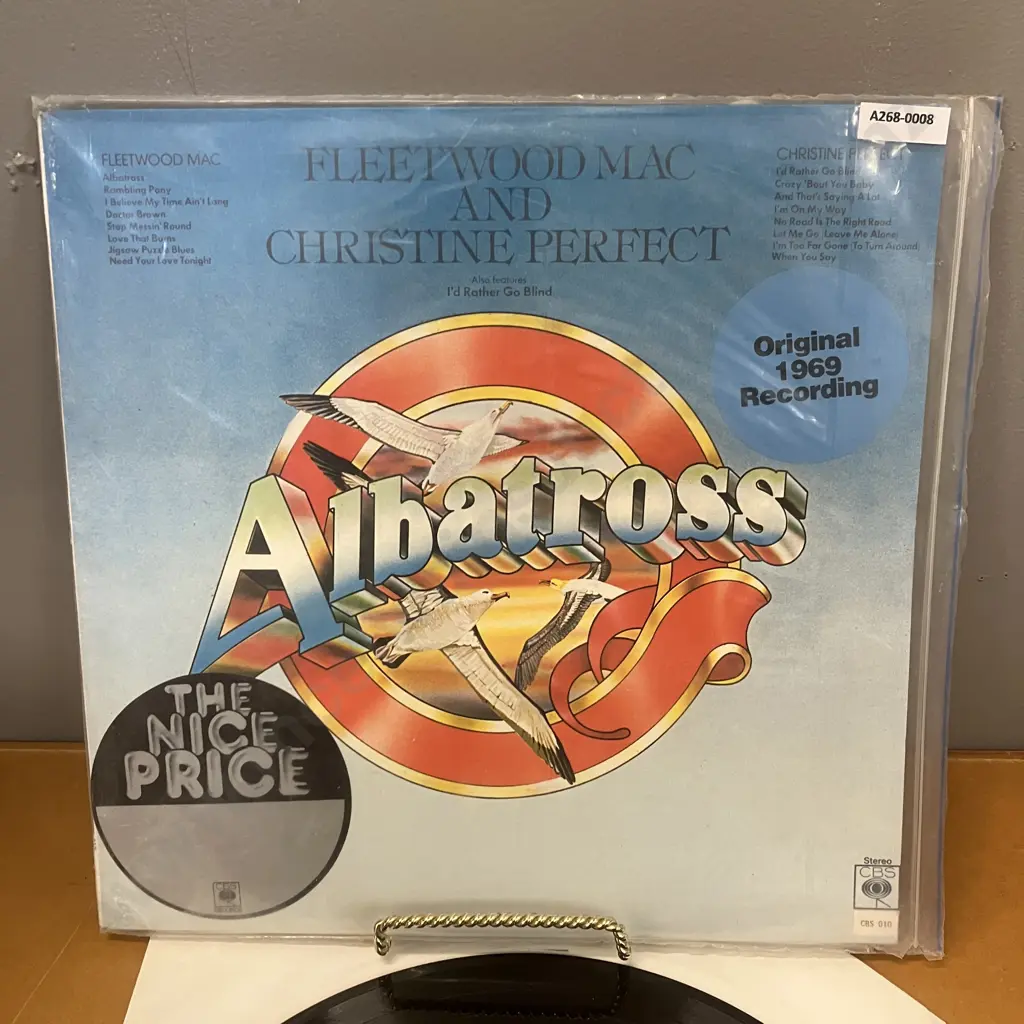 Fleetwood Mac & Christine Perfect - Albatross LP 1977 NZ Pressing CBS 010. NM Image 1++