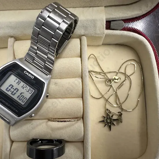 Casio Watch With Assorted Jewellery