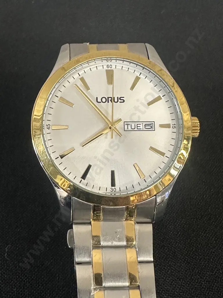New Mens Lorus Day Wear Watch RH346AX9 Image 1++