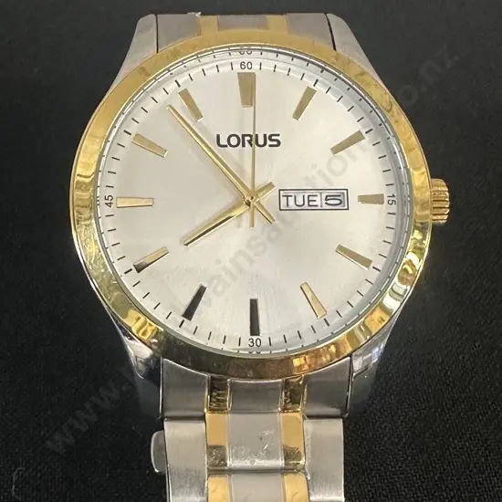 New Mens Lorus Day Wear Watch RH346AX9